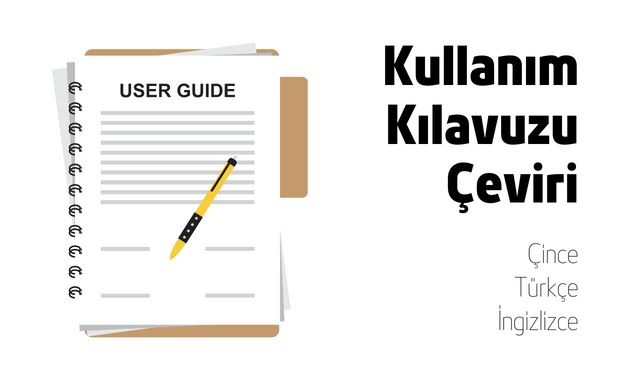 Profesyonel Çince-Türkçe Kullanım Kılavuzu Çeviri Hizmeti